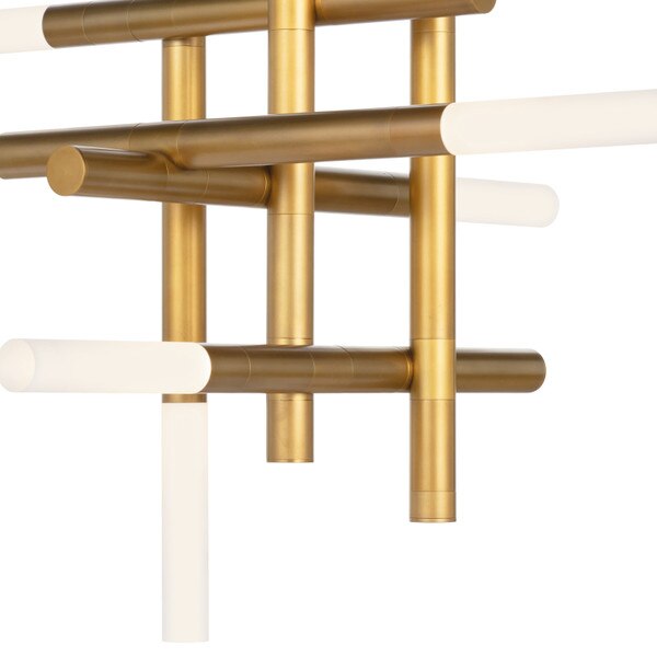 Cass Chandelier (Natural Brass) Macro 4